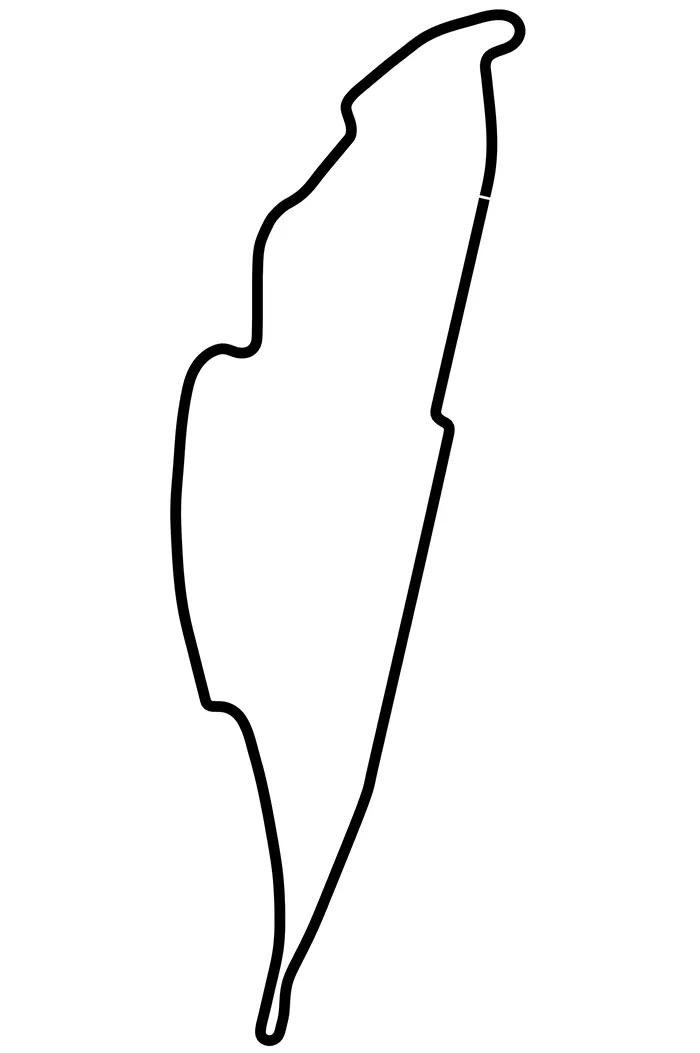 The Gilles Villeneuve Racetrack created from GPS coordinates