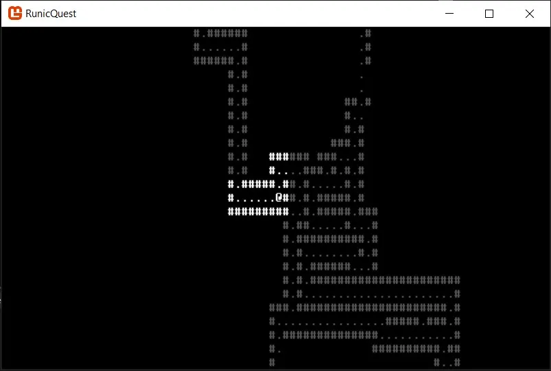 Runic Quest initial commit screenshot
